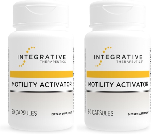 [BRSRGGQZAQHB63T6] Integrative Therapeutics Motility Activator – GI & Gut Health Support Supplement* - Dairy-Free & Gluten-Free - 60 Capsules (60 Servings) (Pack of 2)