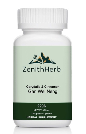 [BRSRGA32CEBW2F3P] ZenithHerb-Ganwei Neng/Corydalis & Cinnamon, Granule, 100 Grams/Bottle
