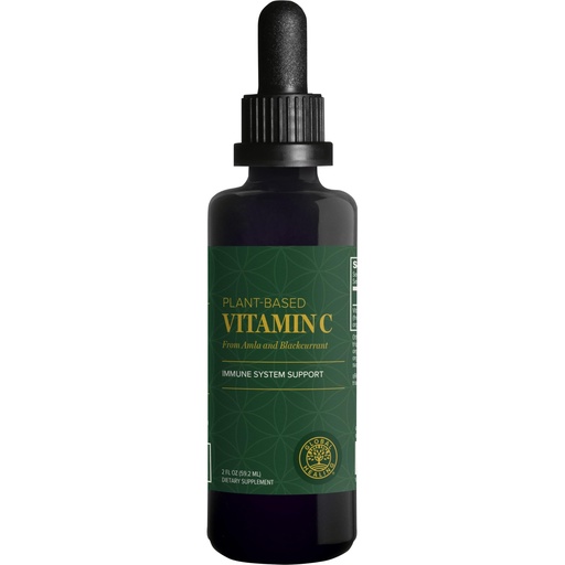 [BRSWYFI2C57ROFI6] Global Healing Center USDA Organic Vitamin C Supplement Drops 180mg, Liquid Vitamin C Plant-Based Antioxidant Supplement, Supports Immune System - Vitamina C - Natural Energy for Men and Women (2 Oz)