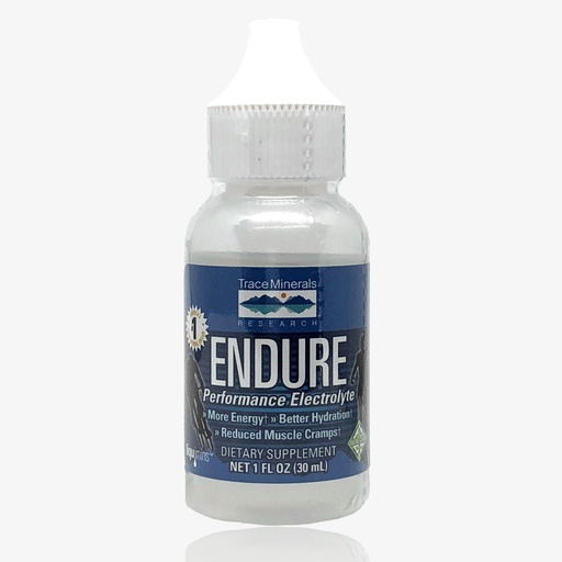[BRSWIHD7AUJQAET2] Trace Minerals Endure - Liquid Mineral Absorption Support Supplement - Electrolyte Supplement to Aid Hydration & Healthy Energy - Performance Support with Magnesium & Chloride - 1 fl oz (48 Servings)