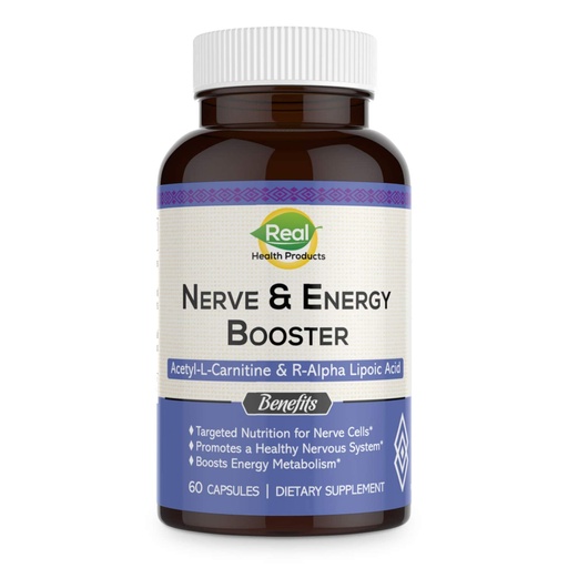 [BRSRMAL3AV5R4335] ALA Supplement - R-Alpha Lipoic Acid 300mg & Acetyl L-carnitine 1000mg - Nerve & Energy Booster for Nerve, Cardiovascular, Cognitive Function & Antioxidant Support, 60 Capsules, 30 Days Supply