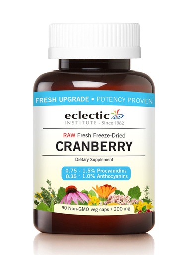 [BRSWGZAZBENAK3LJ] Eclectic Cranberry 300 Mg Cog FDUV Glass, Blue, 90 Count