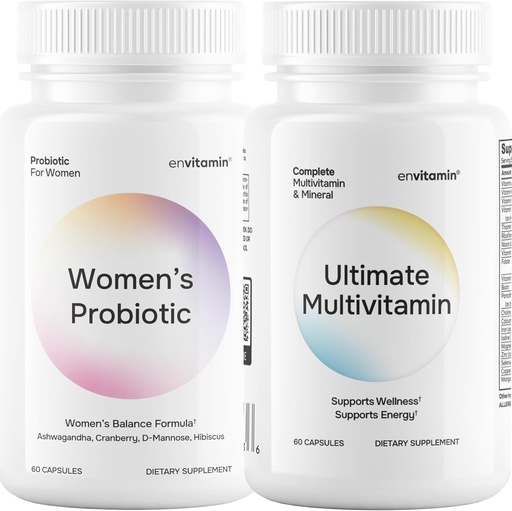 [BRSRACT6BAPBEC34] Womens Probiotic & Ultimate Multivitamin Bundle