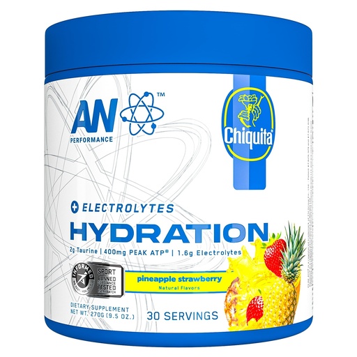 [BRSRAHYYAAMBEAD6] AN Performance Electrolyte Drink Mix | Zero Sugar Hydration Powder | Magnesium + Calcium + Potassium | Strawberry Pineapple | 30 Servings