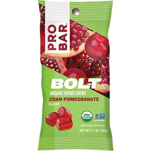 [BRSWYCT5DEPGYFIY] Probar Bolt Organic Energy Chews - Cran Pomegranate, Electrolytes & B Vitam | sports-nutrition-endurance-and-energy-chews