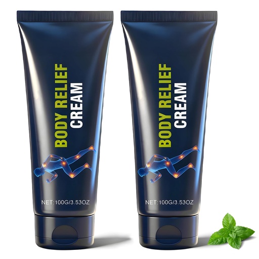 [BRSREAIFOYCQA2DP] Kubot 2PCS Neuropathy Relief Cream | Contains Capsaicin, Arnica, Menthol and Glucosamine, Suitable for Feet, Hands, Legs, Muscles, Joints, and Waist, Fast Absorption, Mild & All Natural