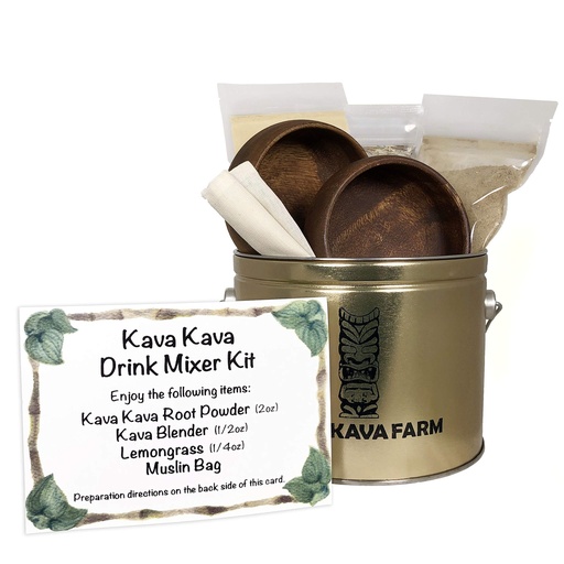 [BRSWIAQAAF7AAA3Y] Kona Kava Farms Premium Kava Kava Starter Kit for Two