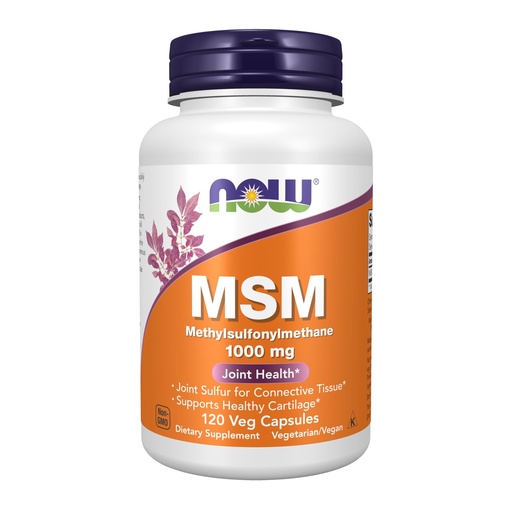 [BRSWIYQDBUEGYCDU] Now Foods, Msm 1000mg, 120 Capsules