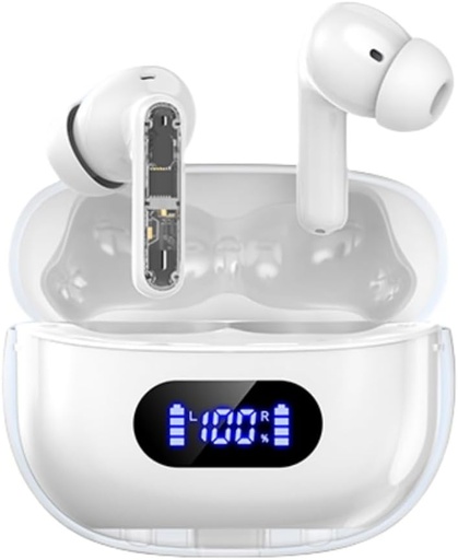 [BRSRAGLRDJ6RGGYY] Wireless Earbuds P1 PRO, Earphones Wireless Bluetooth Headphones with Clear Call Mics Ear Buds, Comfortable Fit, IPX7 Waterproof Long Battery Life, 30H Playtime for Sports Workout