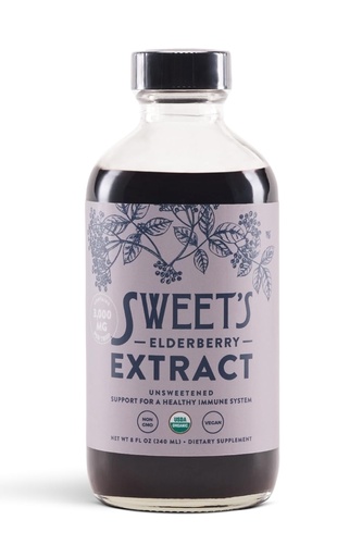 [BRSRAYYZORYRS233] Organic Elderberry Extract | Unsweetened Elderberry Immune Support | Vegan | Keto and Diabetic Friendly | 8 fl oz Bottle | Alcohol-Free | Certified USDA Organic