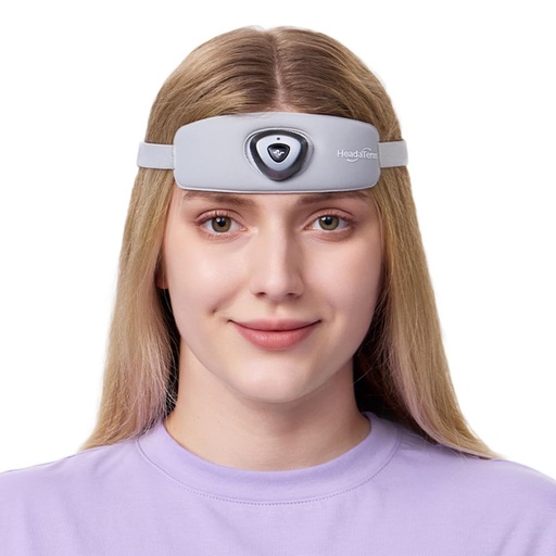 [BRSRE2YCAV4BS2A7] HeadaTerm-2 Migraine Relief Device e-TNS Technology Rechargeable Head Cap Treatment for migraine and Headache, Drug-Free, Clinically Proven, Fast-Acting, No Side Effects (1* HeadaTerm 2 +3*Electrodes)