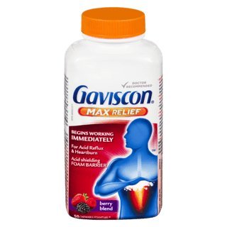 [BRSWGZAYO4HGGADX] GAVISCON MAX Relief Acid Reflux & Heartburn, 50 chewable foamtabs