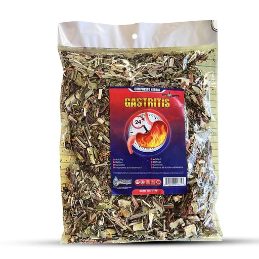[BRSROED5DMNAYG3G] Gastritis Compuesto Herbal/Tea 4 Oz-113gr. Antinflammatory Gastritis, H. Pylori, Heartburn