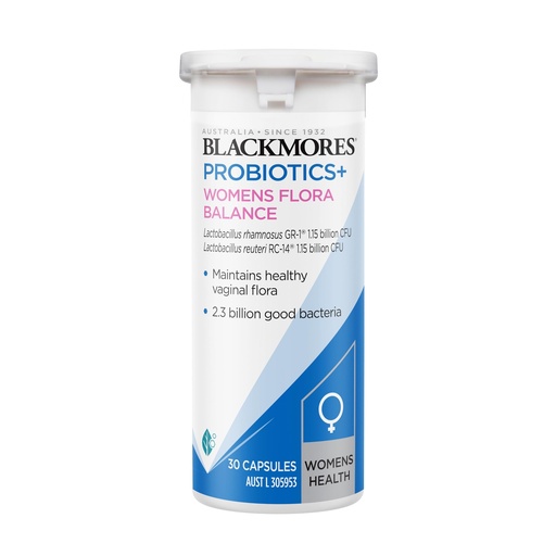 [BRSWGEAPPIHRQCLP] Blackmores Probiotics+ Womens Flora Balance 30 Capsules
