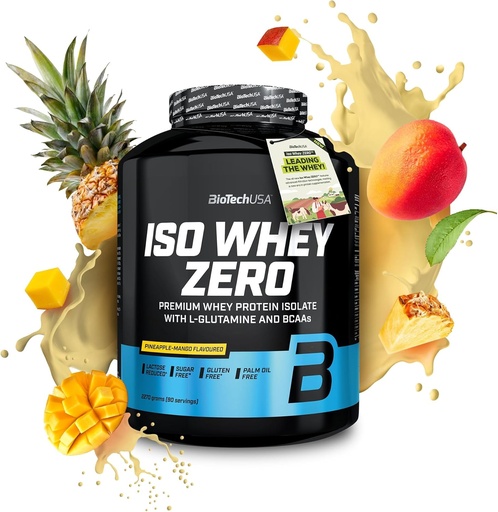 [BRSWICQBCECBSEQZ] Biotech USA Iso Whey Zero 2.27kg Pineapple Mango by BiotechUSA