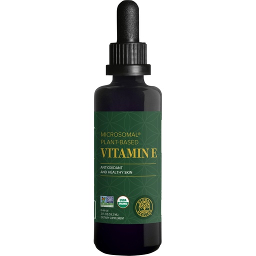 [BRSREEDQCMCBOE35] Global Healing Organic Vitamin E Liquid Drops 40 mg - Natural D-Alpha Tocopherol 15% α-tocopherol - Vegan Liquid Vitamin E Oil Oral Supplement for Skin - Low Dose Liposomal Vitamin (2 Oz)