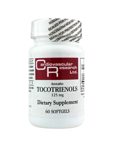 [BRSWIEYYO4IGGC3A] Cardiovascular Research Annatto Tocotrienols 125 Mg, White, 60 Count TOCOTRI