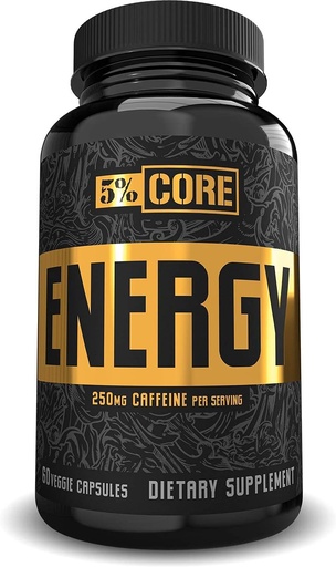 [BRSW2YYDOUHWOADF] 5% Nutrition - 5% Core ENERGY - 60 Veggie Capsules