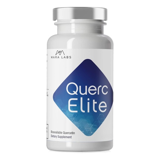 [BRSREFL7OQFRAHI4] Mara Labs QuercElite Bioavailable Quercetin | 350 mg Quercetin and 250 mg Broccoli Seed Complex | 30 Vegan Capsules
