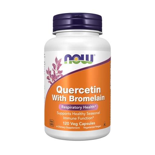 [BRSWIYL3AUEAC3L4] Now Foods Quercetin with Bromelain, 120 CT