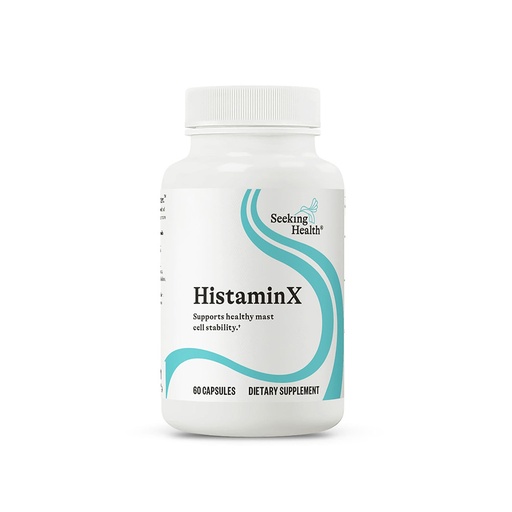 [BRSWICQIDEEBC3DE] Seeking Health HistaminX - Supplement with Bromelain & Flavonoids - Formula Aids Healthy Swelling Responses & Seasonal Comfort - Support Immune System with Antioxidants - 60 Capsules