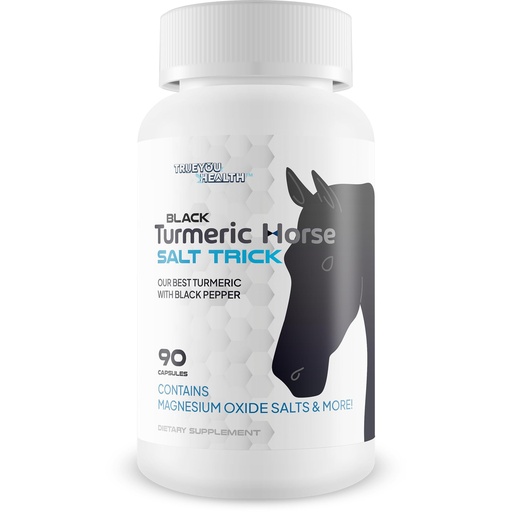 [BRSREAALAACWKC35] Black Turmeric Horse Salt Trick - Our Best Turmeric with Black Pepper - Ultra High Absorption Natural Formula - Gold Turmeric Curcumin Ginger Supplement - Curcumin Turmiric with Black Pepper