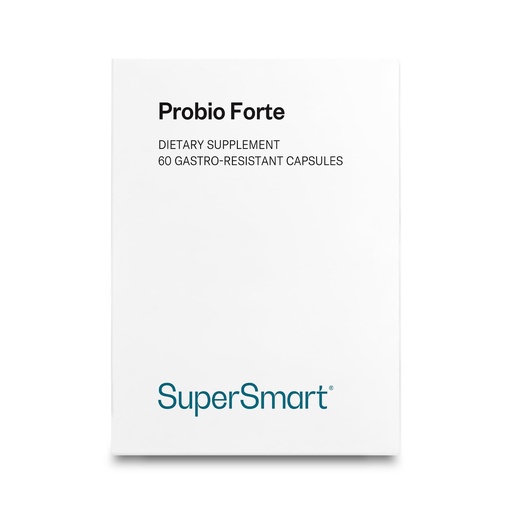 [BRSWIHQBDENBGHDU] Supersmart - Probio Forte 8 Billion CFU per Capsule (Advanced Formula) - Daily Probiotics Supplement for Women & Men | Non-GMO & Gluten-Free - 60 DR Caps