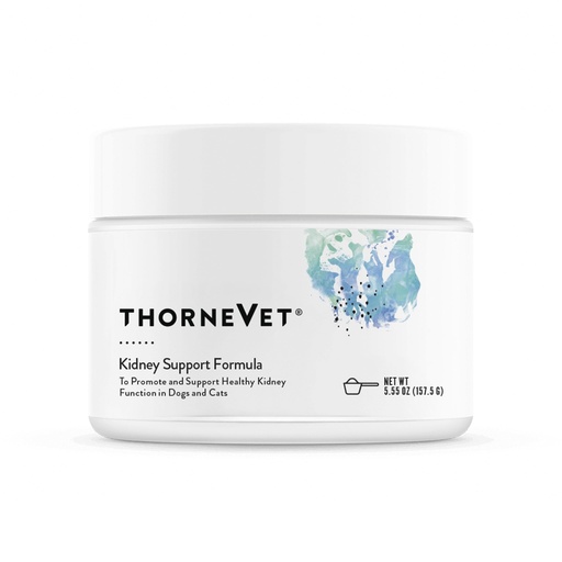 [BRSREAQHBAGRM3TL] ThorneVet Kidney Support for Dogs & Cats – Powder Formula for Kidney Health – with Rehmannia, Astragalus, Mushrooms, and Chitosan – 90 Scoops