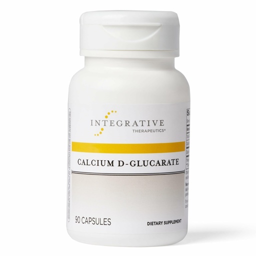 [BRSWIYYIB4IGYCT6] Integrative Therapeutics Calcium D-Glucarate - Supports Healthy Immune Function - Daily Support for Detoxification Systems & Estrogen Metabolism* - Gluten & Dairy-Free - 90 Capsules (30 Servings)