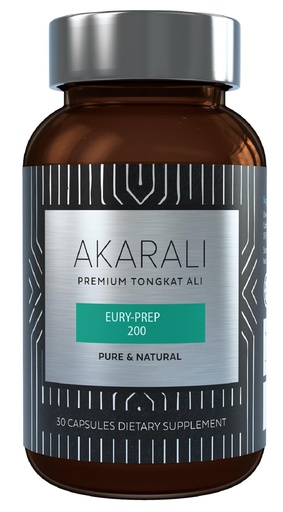 [BRSWYCQDCAHQ2ADZ] AKARALI Pure Tongkat Ali Longjack 200:1 Highly Concentrated 1.5% Eurycomanone US Patented Physta® Freeze-Dried Extraction Technology Supports Strength, Energy and Performance (30 Count)
