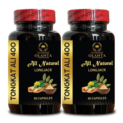 [BRSREZQHCEMR43Q2] Tongkat Ali Longjack for Men – Gentle Stamina Support Formula - Longjack Herbal Supplement - Energy and Stamina Supplement - Tongkat Ali Longjack - 2 Bottles 120 Capsules