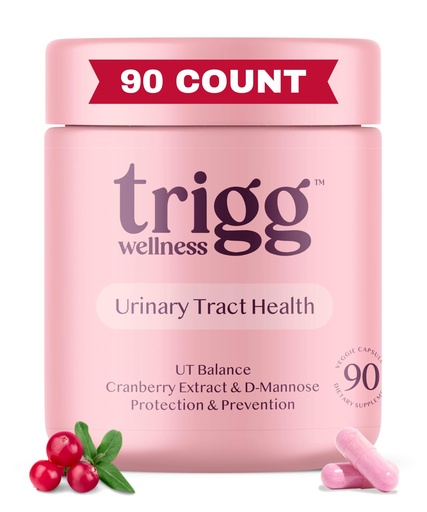 [BRSRAAY6AR5AK23A] Urinary Tract Health Supplement for Women- Cranberry Extract, D-Mannose Treatment- UTI Prevention, Promote Natural UT Balance, Flush Impurities- Fast Acting, Feminine Female Health-Large 90 Ct