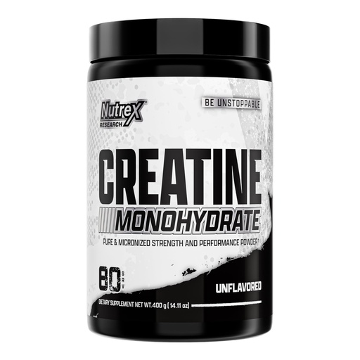 [BRSREZL3CJ6QI23V] Nutrex Research Ultra Pure Creatine Monohydrate Powder Unflavored | 5G Micronized Creatine Powder for Muscle Gain, Strength, Endurance and Recovery, 80 Servings