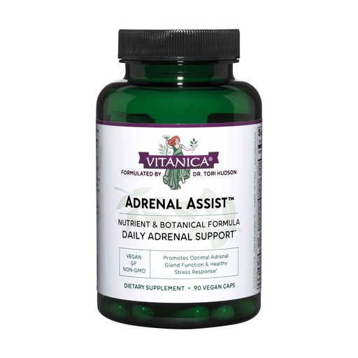 [BRSWIYQPB56WACTE] Vitanica Adrenal Assist, Adrenal Support, Vegan, 90 Capsules