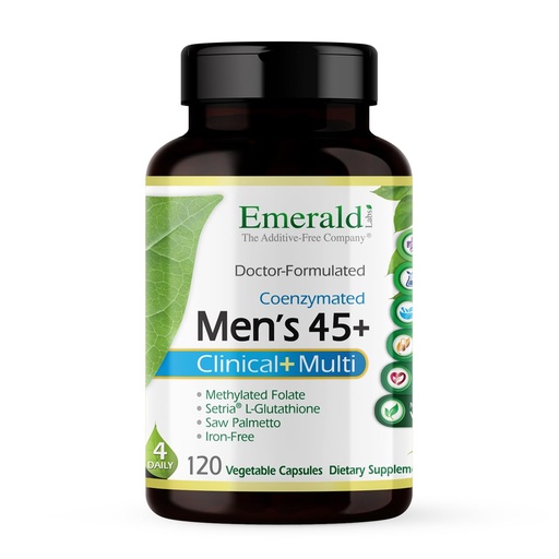 [BRSWIZYFCIIRM2LI] EMERALD LABS Men's 45 Plus Clinical Multi, 120 Capsules (30 Servings)