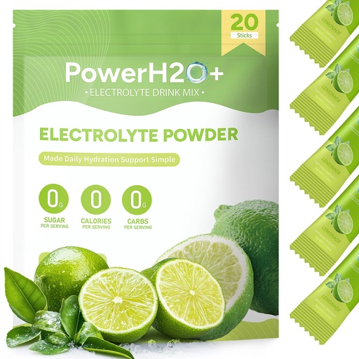 [BRSRGZYZBF4AOF35] 20 Sticks Sugar Free Electrolytes Powder Packets-5 Flavors Liquid Daily IV Hydration Packets,Electrolyte Drink Mix Travel Electrolyte Packet for Rapid Hydration,0 Calorie,0 Sugar