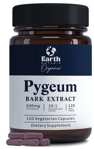 [BRSRMAQYCB5A2HY4] Pygeum Bark Extract 500mg 120 Capsules - Herbal Supplement Supports Prostate Health, Bladder, and Urinary Tract - Men's Health Supplement (Vegetarian, Non-GMO) 4 Months Supply