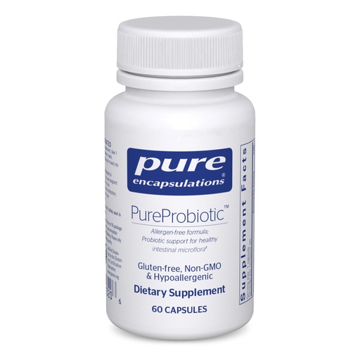 [BRSWIGT4ORYRUAY5] Pure Encapsulations PureProbiotic | Allergen-Free Multi-Strain Probiotic Formula for Immune and Gastrointestinal Health* | 60 Capsules