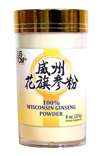 [BRSWGZLYOAMGM2DV] Wisconsin American Ginseng Powder 120 Mesh (8 oz)