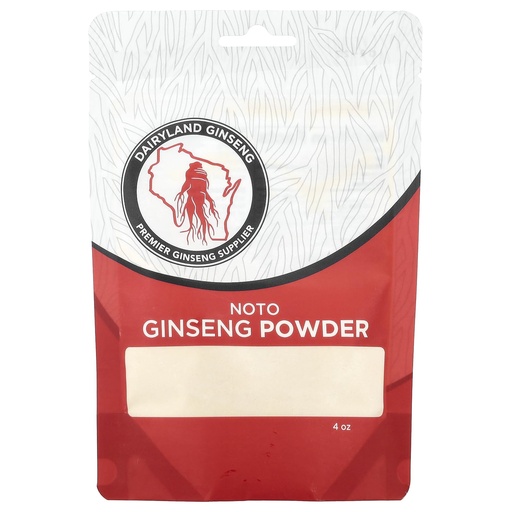 [BRSRO2QZBN7AIYLU] Dairyland Ginseng - Premiume Pure Panax Notoginseng Powder (4 oz) - 100% Natural Tien Chi Root Powder田七粉, Enhances Wellness - Herbal Remedies - Gluten Free, Non-GMO 北人参，三七粉