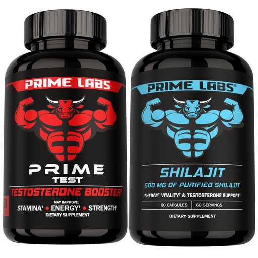 [BRSRGBD4OENGKYL3] Prime Labs - Prime Test + Shilajit Capsules