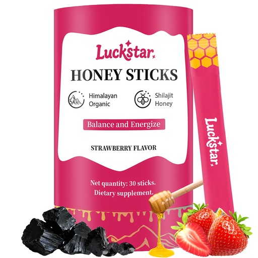 [BRSREHQDA4MROH3D] Himalayan Shilajit Honey Sticks – 75%+ Fulvic Acid, 85+ Trace Minerals | Natural Energy & Immunity Booster | Easy Single-Use 30 Packets