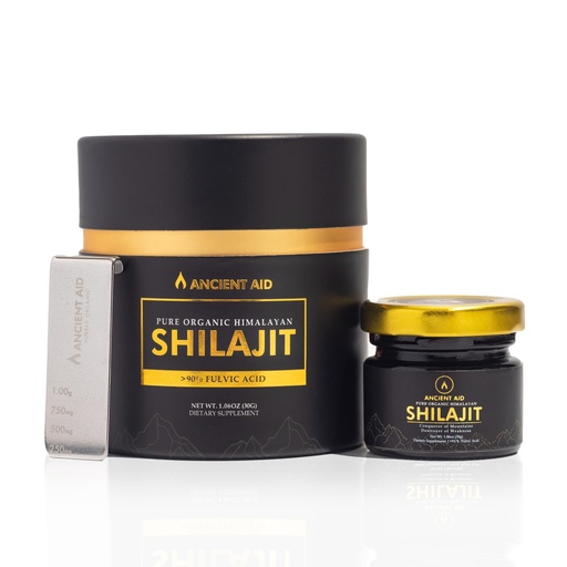 [BRSRAHYFBN5A4YD2] The Most Potent Shilajit – 100% Pure Organic Himalayan Shilajit Resin | 90%+ Fulvic Acid 87+ Trace Minerals | Maximum Strength for Men & Women | Supports Energy & Focus | 60 Servings | USA Lab Tested