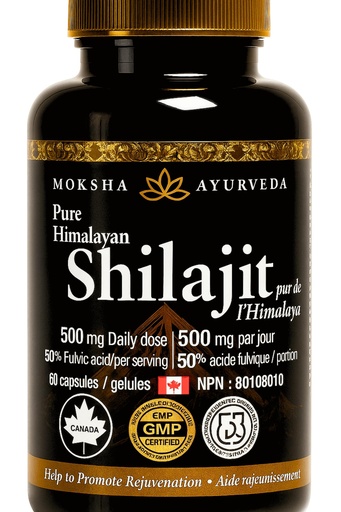[BRSREZIPCQMQAHI6] Total-T Shilajit Natural Testosterone Support [Energy,Detox,Vitality] Full Strength Shilajit Ultra Gold + 60 Lab Purified Capsules | Clean Resin Upgrade|Himalayan 500mg 50% Fulvic Acid Moksha Ayurveda