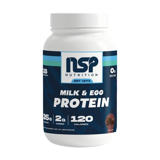 [BRSROCYEOUDRM3Q6] NSP Nutrition Milk & Egg Protein Powder | 26g Protein | 28 servings | perfect for sensitive stomachs | no bloating | build muscle | protein for sensitive stomachs German Chocolate Cake