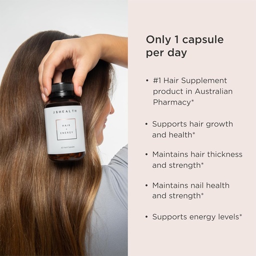 [BRSROAIBCMHR6DTL] JSHealth Vitamins Beauty Favorites Bundle - Includes Hair + Energy Hair Vitamins & Vitality X + Collagen Beauty Powder Supplement