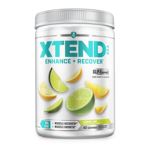 [BRSROCY6O4BGGELU] Xtend Scivation EAA + BCAA Powder | Muscle Recovery & Lean Muscle Growth | 9 Essential Amino Acids for Intra Workout or Post Workout Recovery | 10g EAAs Per 2 Servings | Lemon Lime 40 Servings
