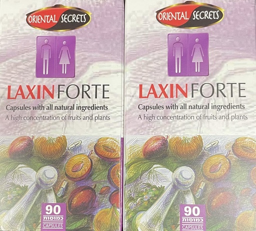 [BRSRAFQTOR5GEE3F] Laxin Forte Capsules - 2 Pack - 180 Count