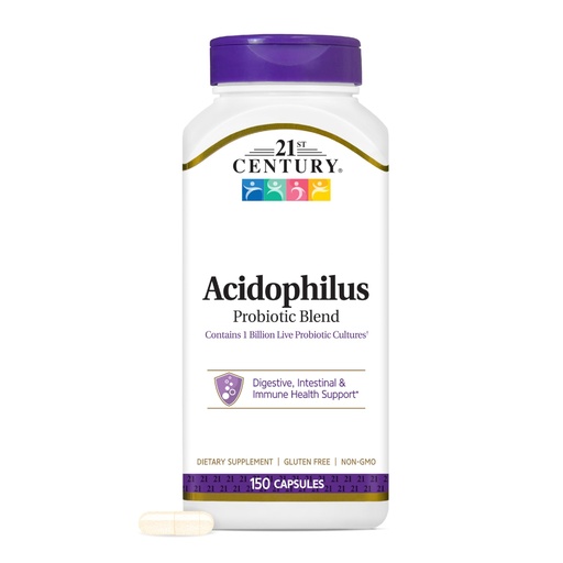 [BRSWIY37BQAQOEY5] 21st Century Acidophilus Probiotic Blend Capsules, 150 Count