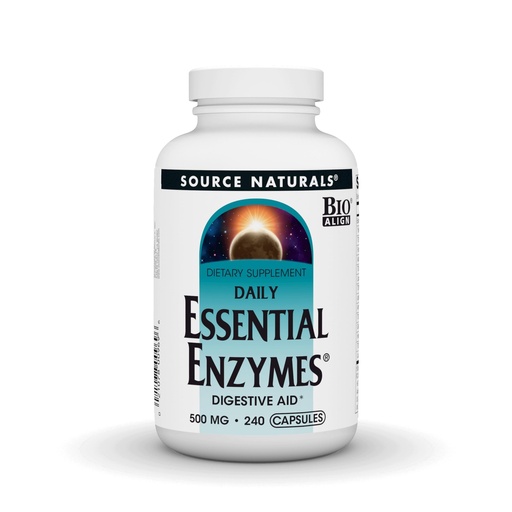 [BRSWIYTQAYIRWDL4] Source Naturals Essential Enzymes Digestive Aid* - 500mg - 240 Capsules